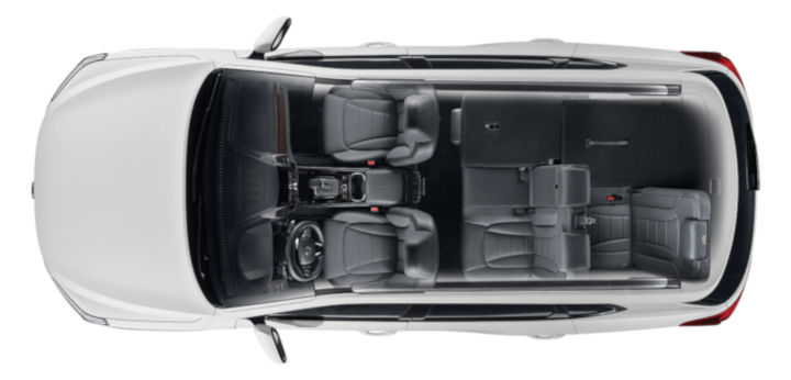 Rexton 7 seat 50-40 flat