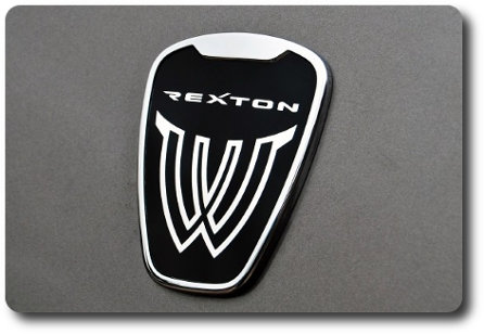 Rexton W emblem