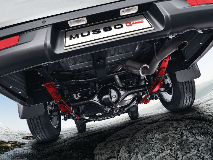 musso leaf spring suspension